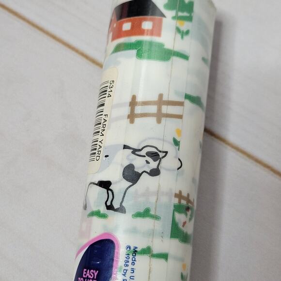 Vintage 80s Rubbermaid Farm Yard Shelf Liner, 10 Sq. Ft. - Picture 7 of 8